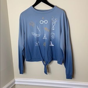 Harry Potter cropped long sleeve